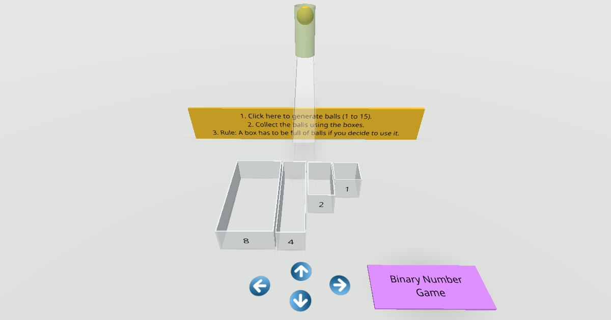 Cospaces edu binary number game