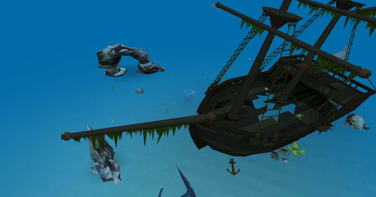CoSpaces Edu :: under the sea Advanture